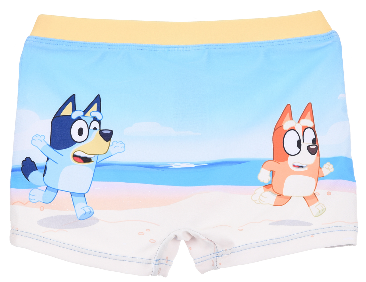Costume da Bagno Bluey e Bingo Modello Parigamba Boxer Mare Piscina Bambino - Ez18110giallo