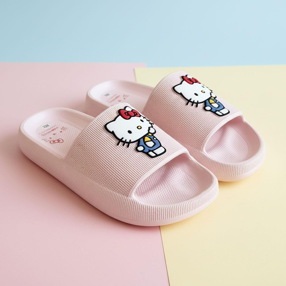 Ciabatte Hello Kitty Sanrio Pantofole Monofascia per Mare Piscina Adulti - 7318