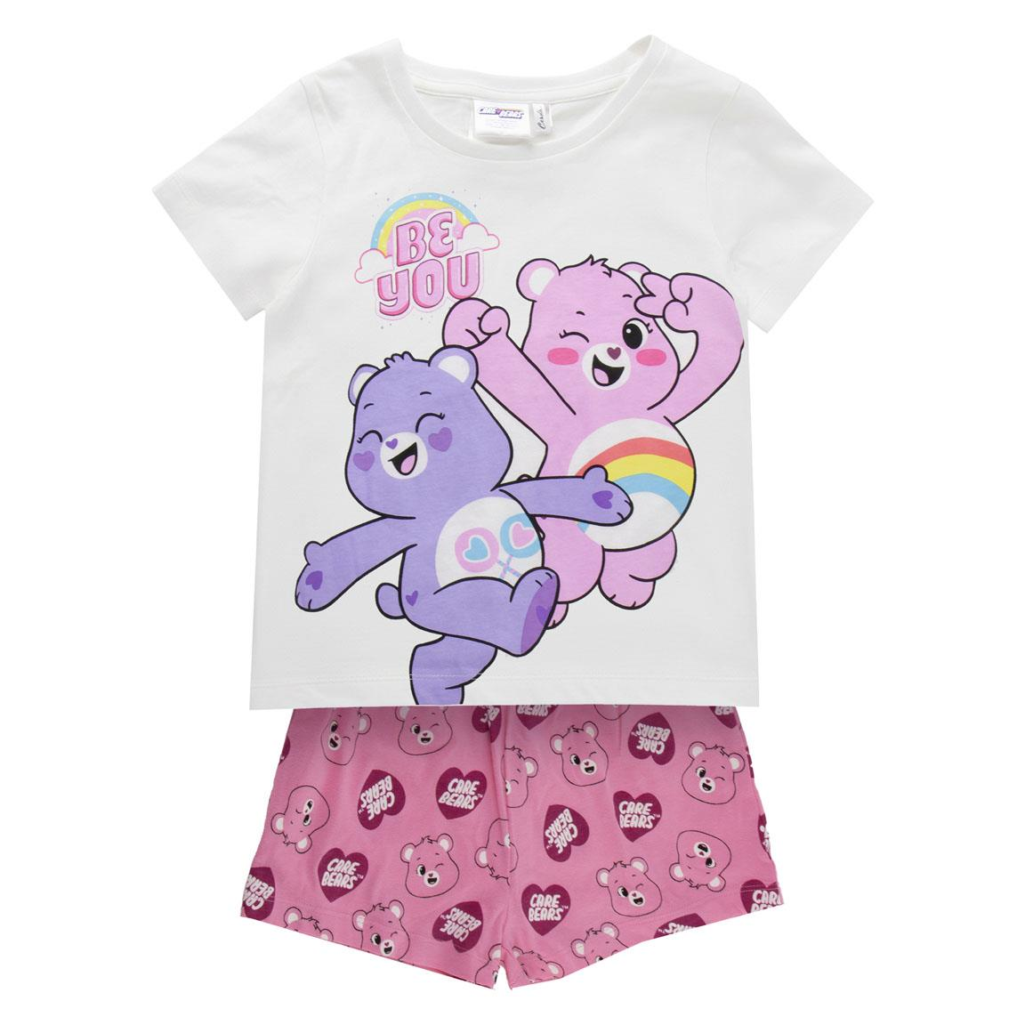 Pigiama Corto Estivo Orsetti Del Cuore T-Shirt e Pantaloncini Shorts in Cotone - 3195