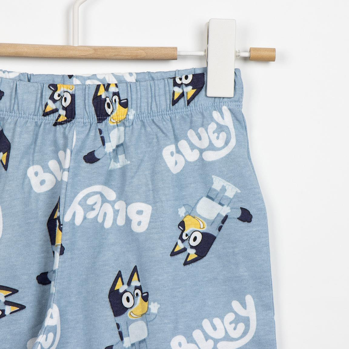 Pigiama Corto Estivo Bluey T-Shirt e Pantaloncini Shorts in Cotone - 2791