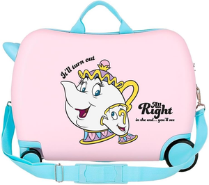 Trolley da Viaggio Cavalcabile DISNEY Valigia in ABS Mrs. Bric e Chicco per Bambini 50 CM - 4789841
