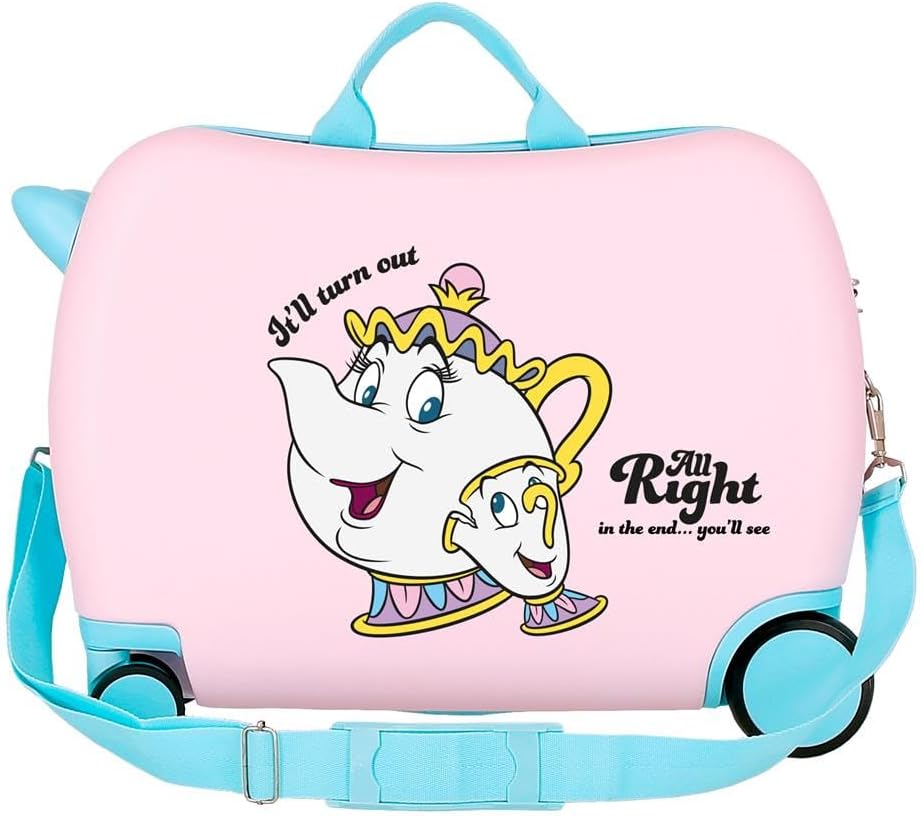 Trolley da Viaggio Cavalcabile DISNEY Valigia in ABS Mrs. Bric e Chicco per Bambini 50 CM - 4789841