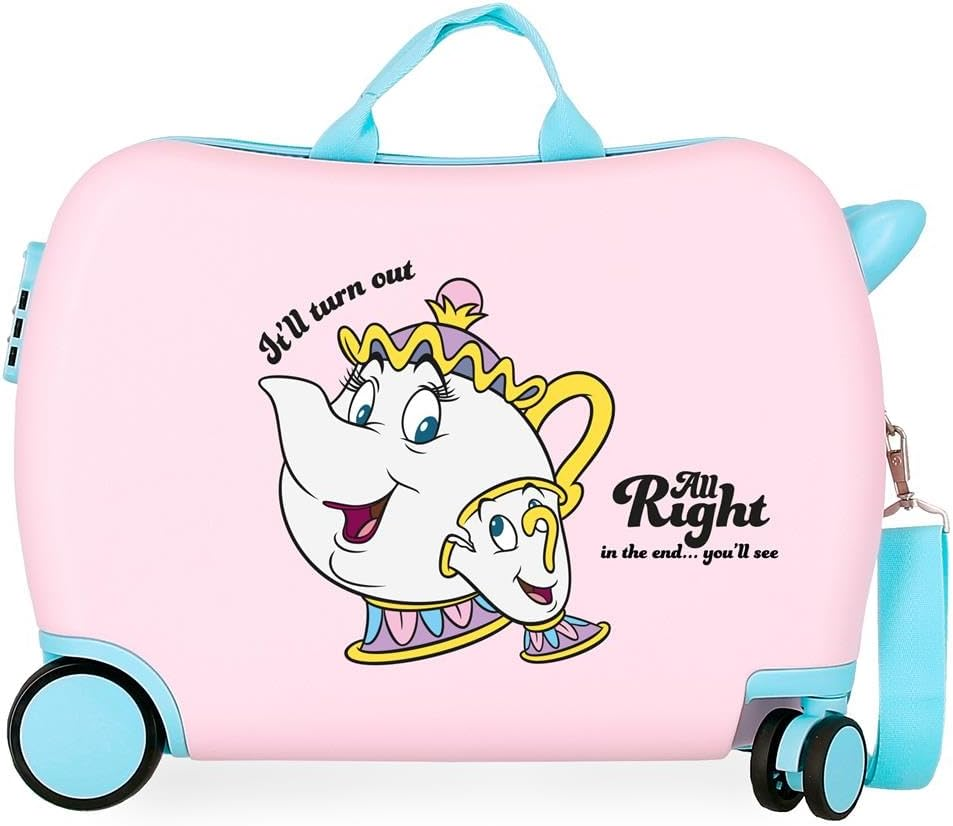 Trolley da Viaggio Cavalcabile DISNEY Valigia in ABS Mrs. Bric e Chicco per Bambini 50 CM - 4789841