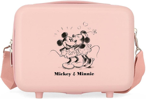 Beauty Case Minnie e Topolino DISNEY Borsa Viaggio in ABS Adattabile a Trolley - 3733928