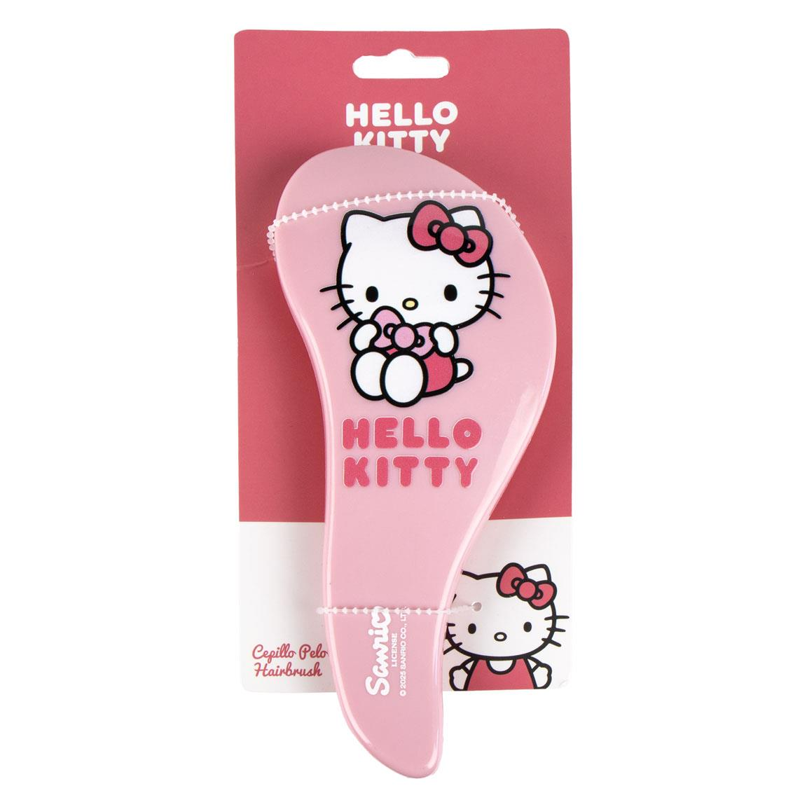 Spazzola Scioglinodi Hello Kitty Sanrio per Districare i Capelli 21 CM - 3227