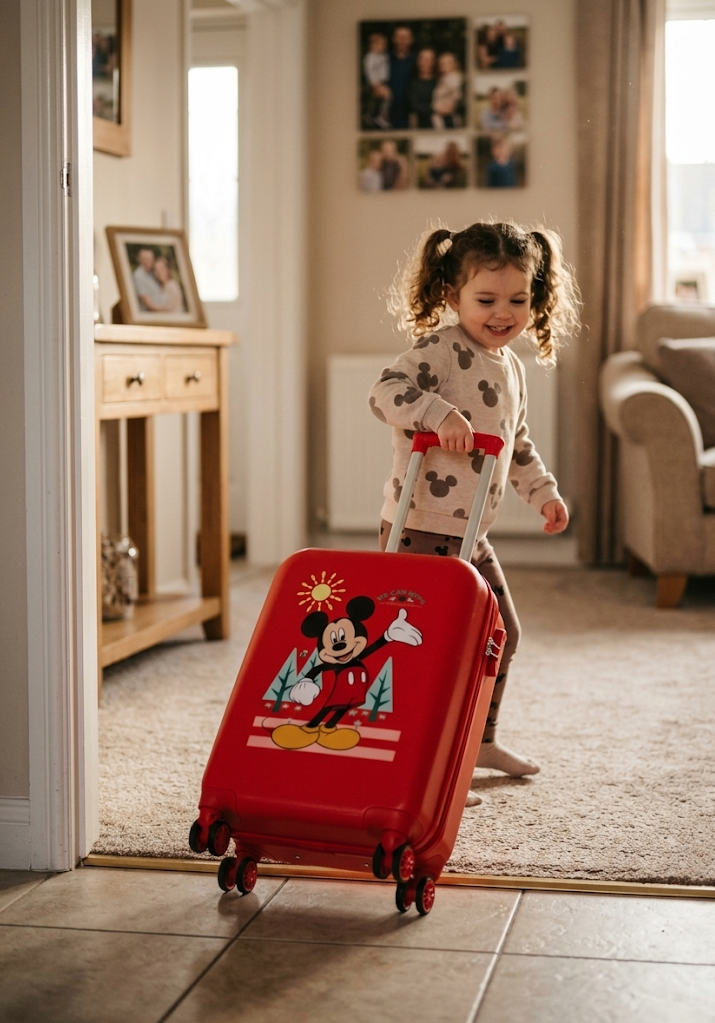 Trolley da Viaggio Topolino DISNEY 50 CM Valigia in ABS - 2071346