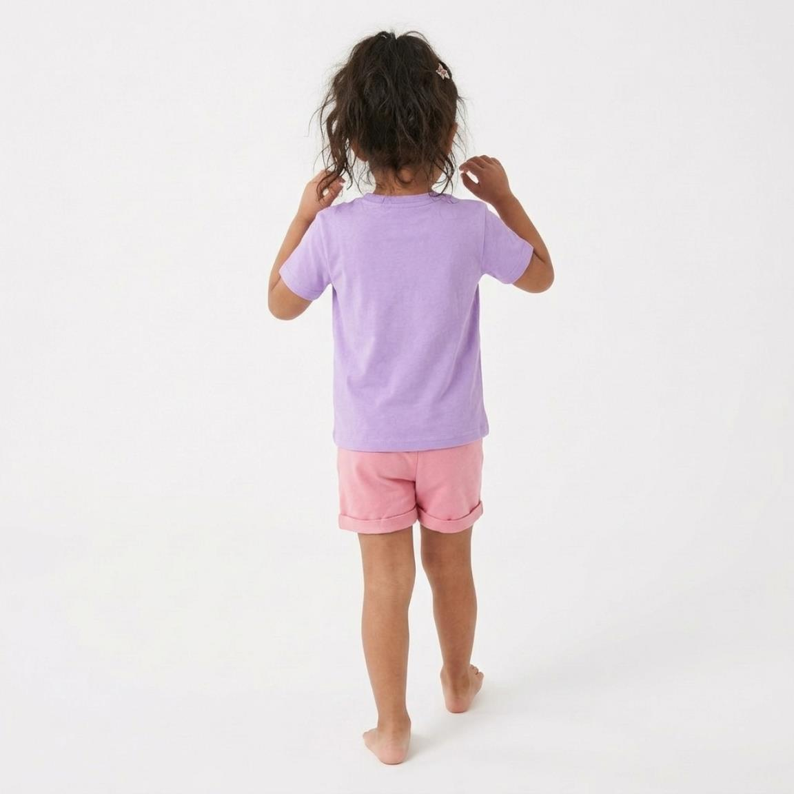 T-Shirt Manica Corta Gabby Dollhouse Netflix Maglietta 100% Cotone - 3228