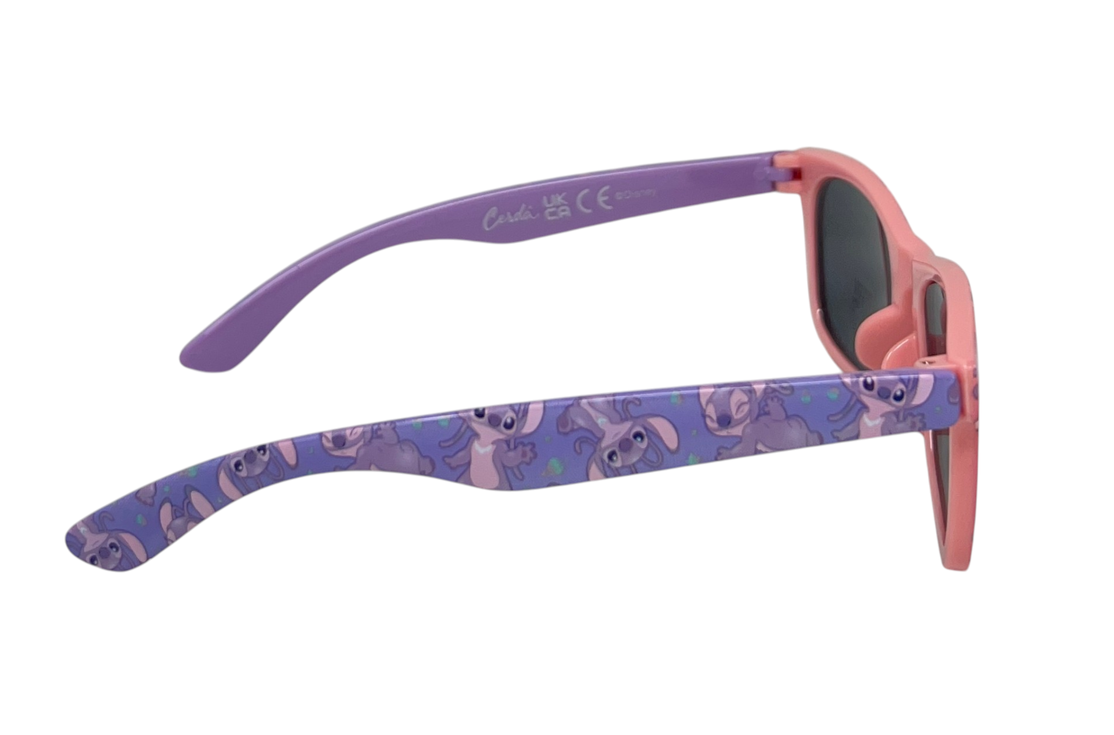 Occhiali da Sole Stitch Angel DISNEY Lenti Specchiate Rettangolari Filtro Uv400 - 2824/1