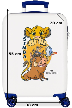 Trolley da Viaggio Simba DISNEY 55 CM Valigia in ABS - 2441163