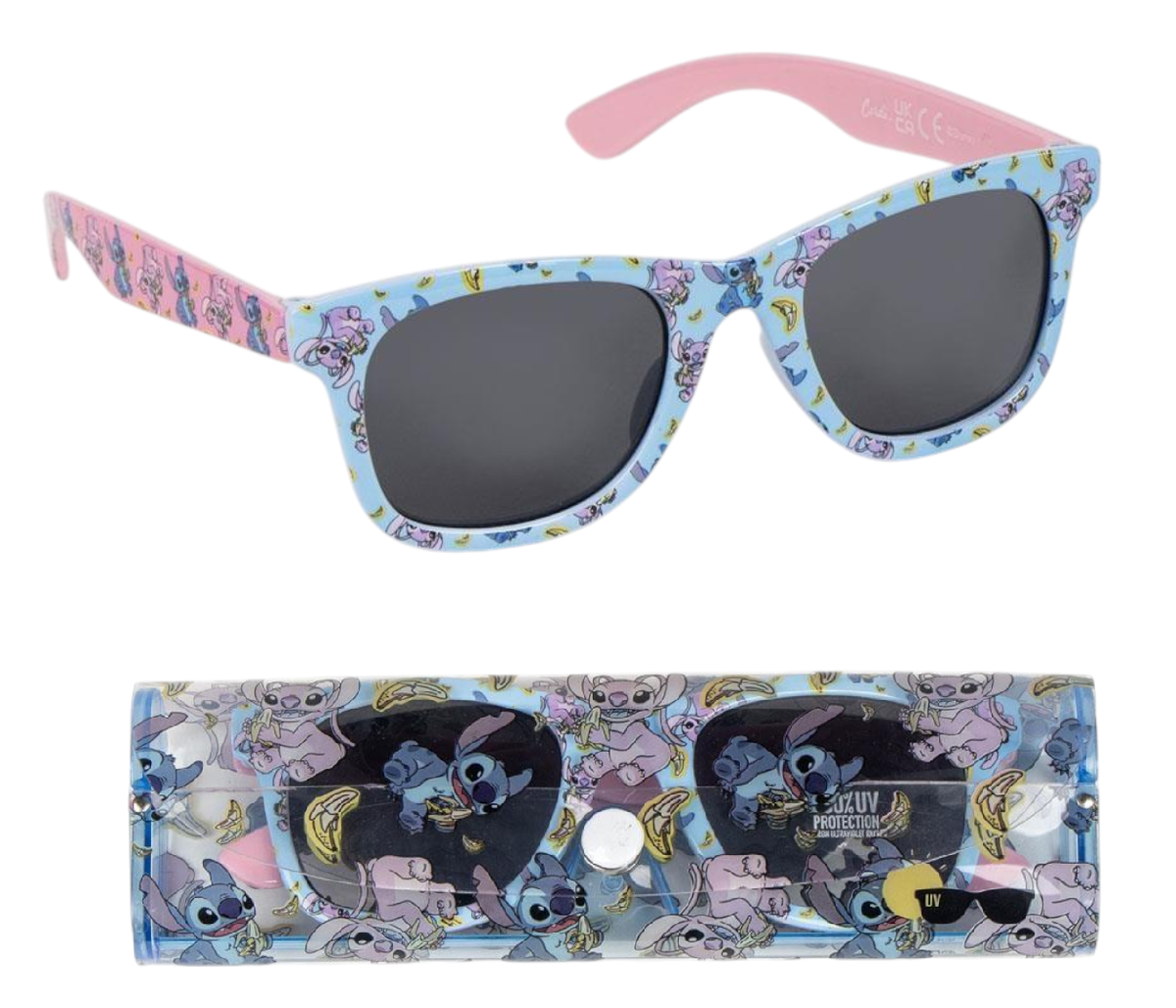 Occhiali da Sole Stitch DISNEY Lenti Specchiate Rettangolari Filtro Uv400 - 2824/4