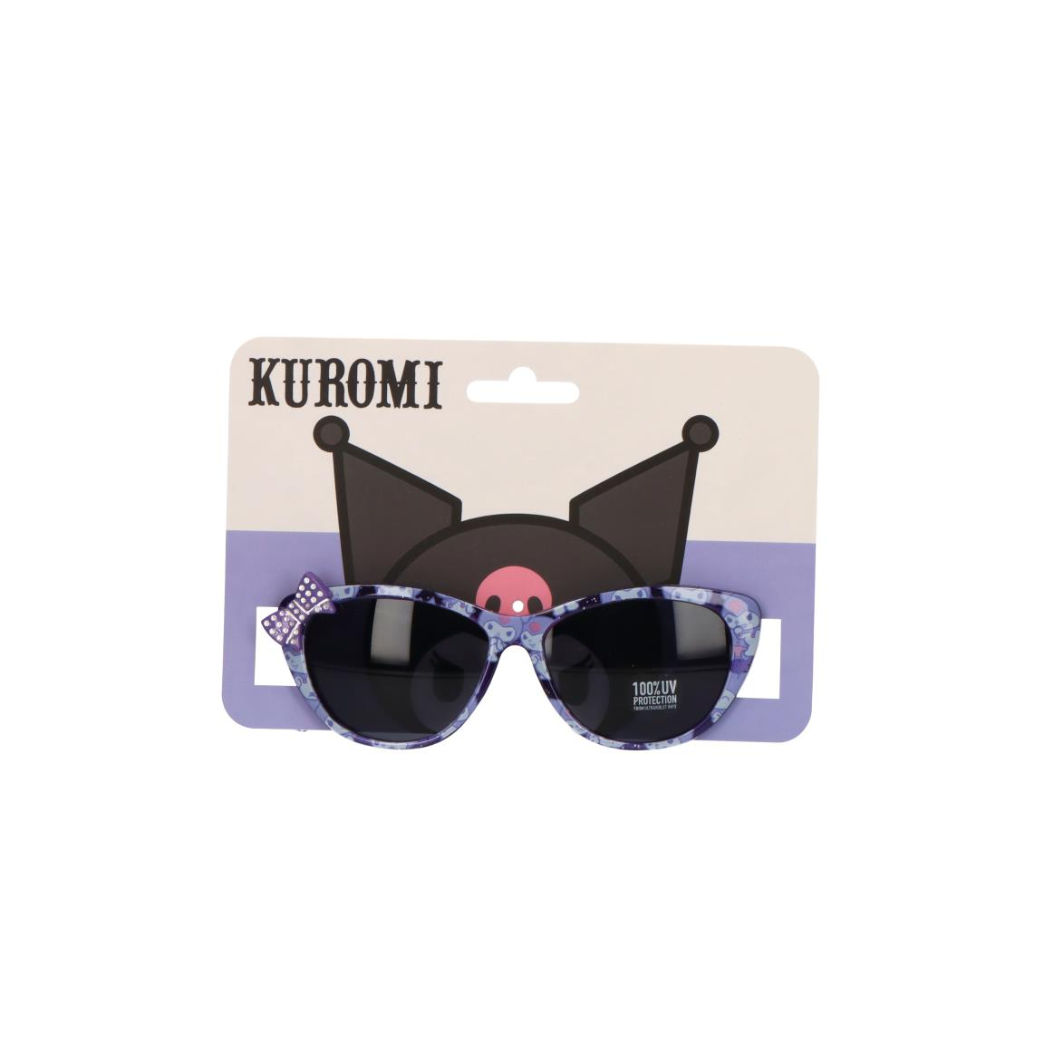 Occhiali da Sole Kuromi Sanrio Lenti Tonde Specchiate Filtro Uv400 - 3186