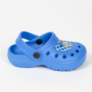 Ciabatte Sonic Modello Crocs in Eva con Cinturino Bambina Piscina Mare - 6436blu