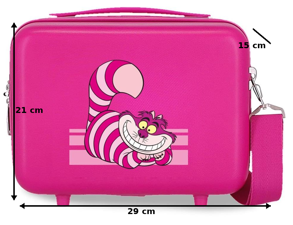 Beauty Case Stregatto DISNEY Borsa Viaggio in ABS Adattabile a Trolley - 2111941