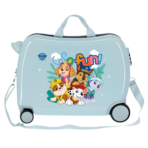 Trolley da Viaggio Paw Patrol in ABS Valigia Cavalcabile Bagaglio 50x38x20 CM - 2199825