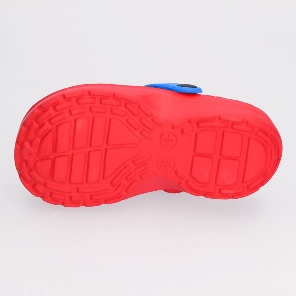 Ciabatte Spiderman MARVEL Modello Crocs in Eva con Cinturino Bambino Piscina Mare - 7268rosso