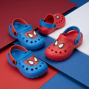 Ciabatte Spiderman MARVEL Modello Crocs in Eva con Cinturino Bambino Piscina Mare - 7268rosso