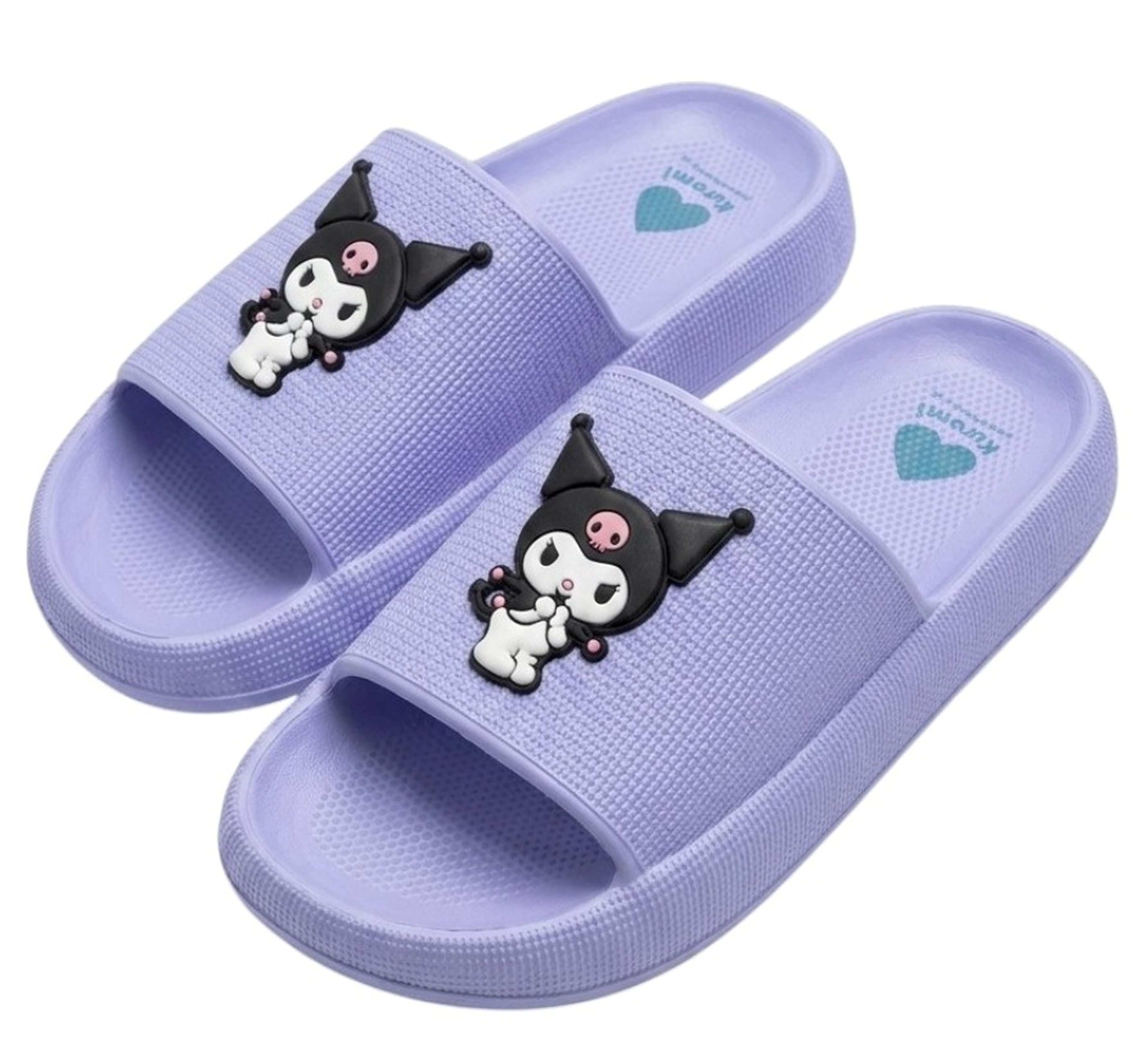 Ciabatte Kuromi Sanrio Pantofole Monofascia per Mare Piscina Adulti - 7319