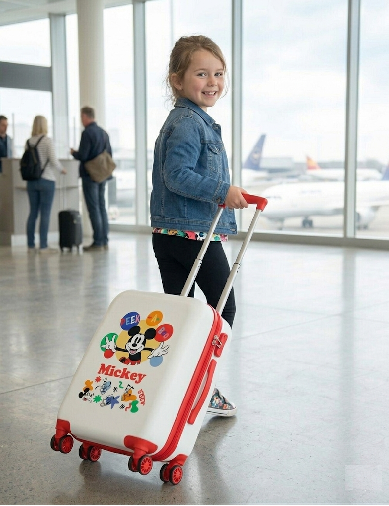 Trolley da Viaggio Topolino DISNEY 50 CM Valigia in ABS - 4221342