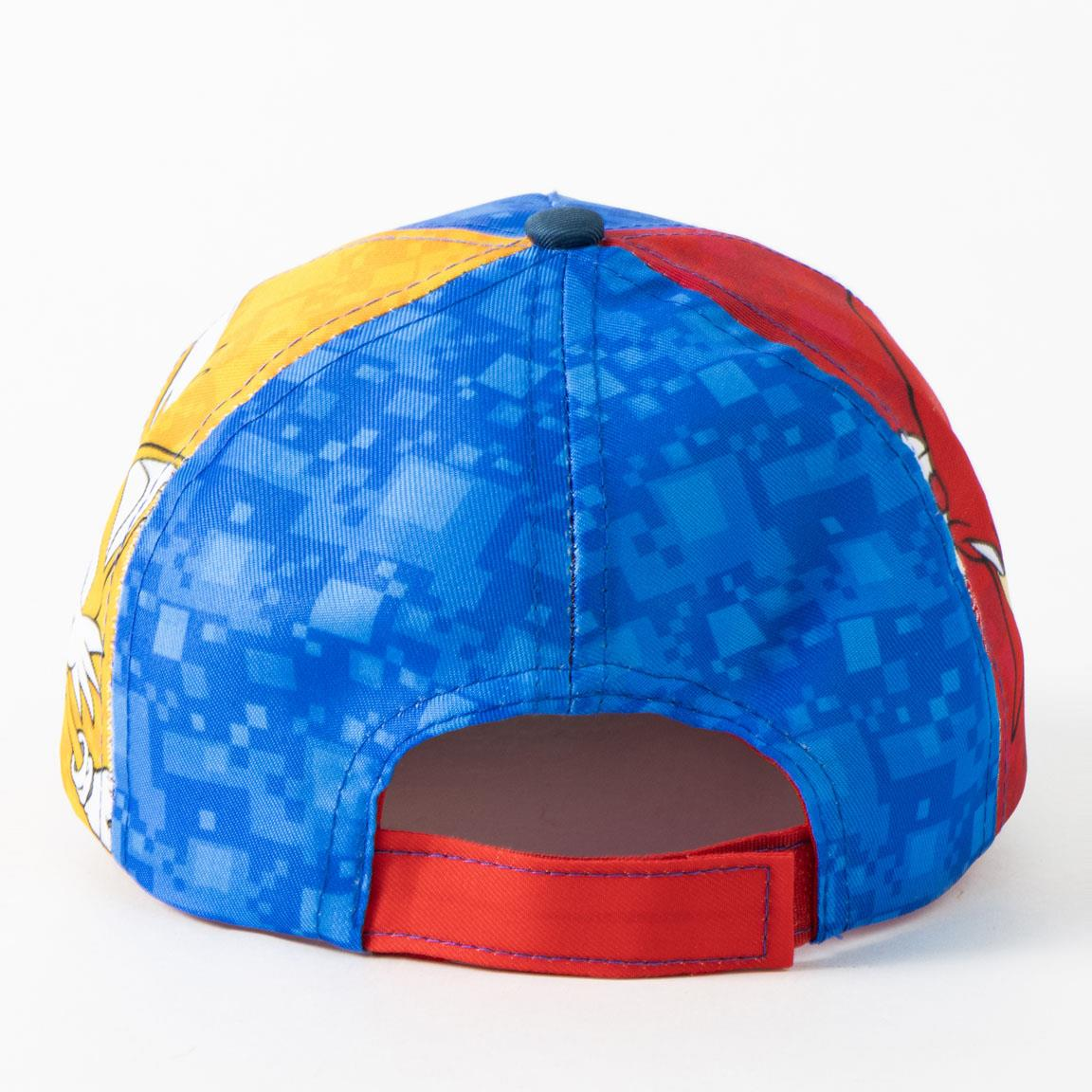 Cappello Sonic Berretto Estivo con Visiera Regolabile Bambino 53 CM - 0723
