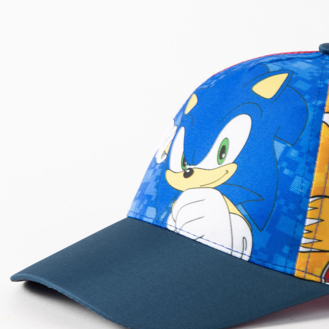 Cappello Sonic Berretto Estivo con Visiera Regolabile Bambino 53 CM - 0723