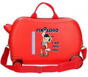 Trolley da Viaggio Cavalcabile Pinocchio DISNEY Valigia in ABS per Bambini 45 CM - 2651028