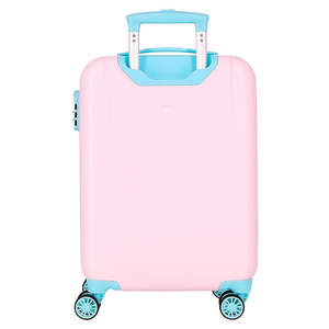Trolley da Viaggio la Bella e la Bestia DISNEY Valigia in ABS Mrs. Bric e Chicco Bagaglio a Mano 55x38x20 CM - 4781141
