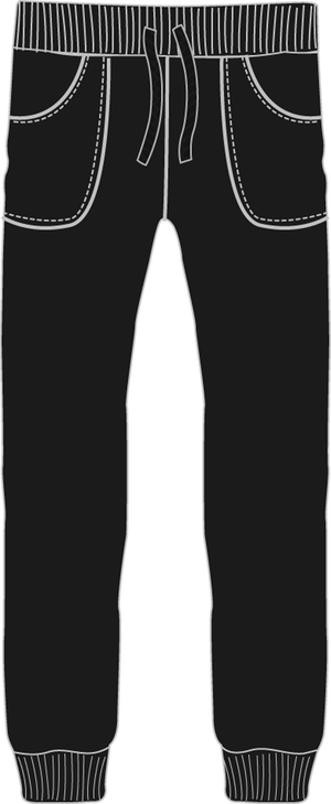 Pantalone Femminuccia Lungo in Felpa Anni 7/14
