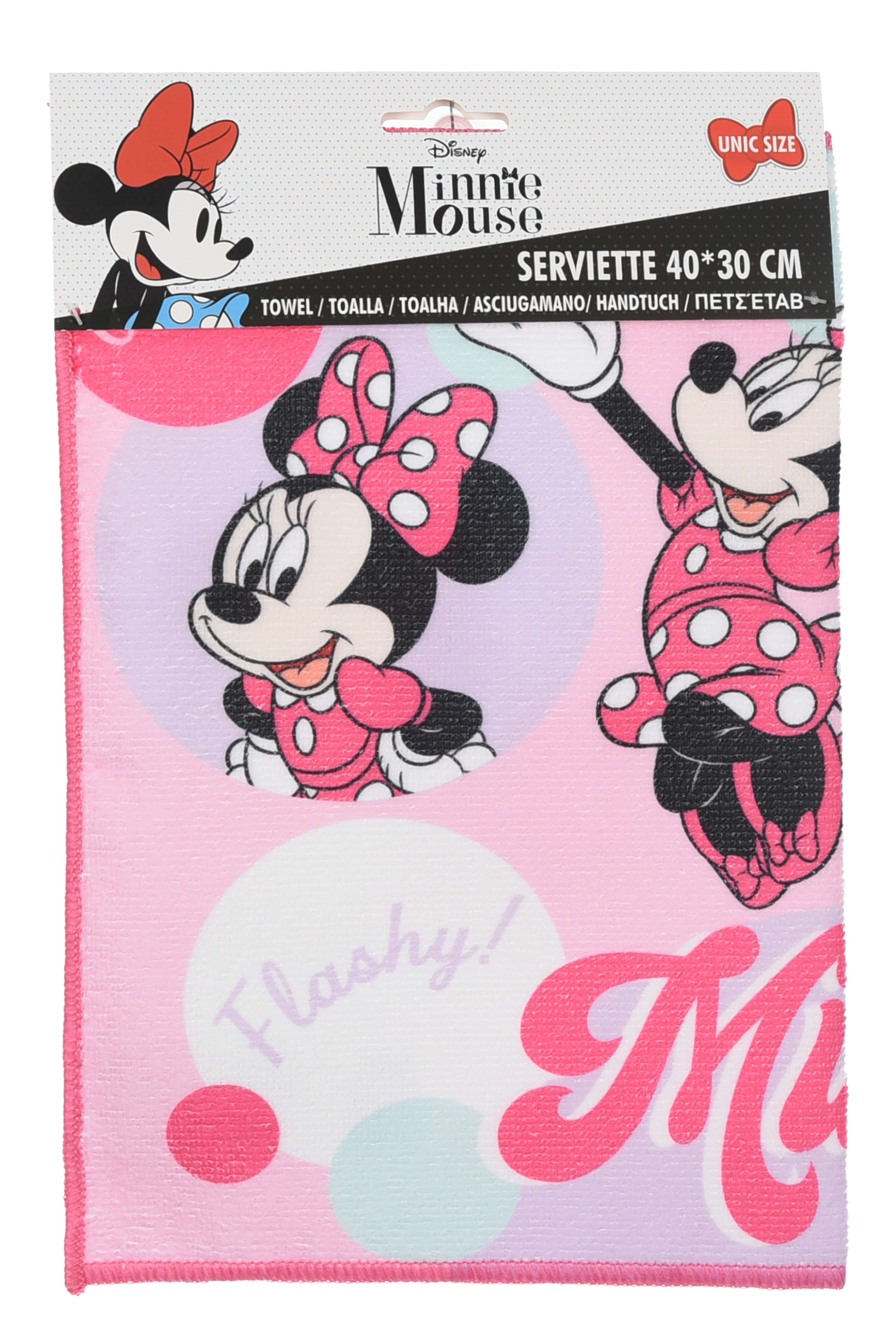Tovaglietta Minnie DISNEY in Tessuto da Colazione Pranzo 40x30 CM - Ez18086