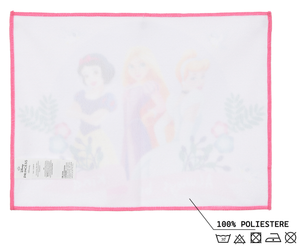 Tovaglietta Principesse DISNEY in Tessuto da Colazione Pranzo 40x30 CM - Ez18049