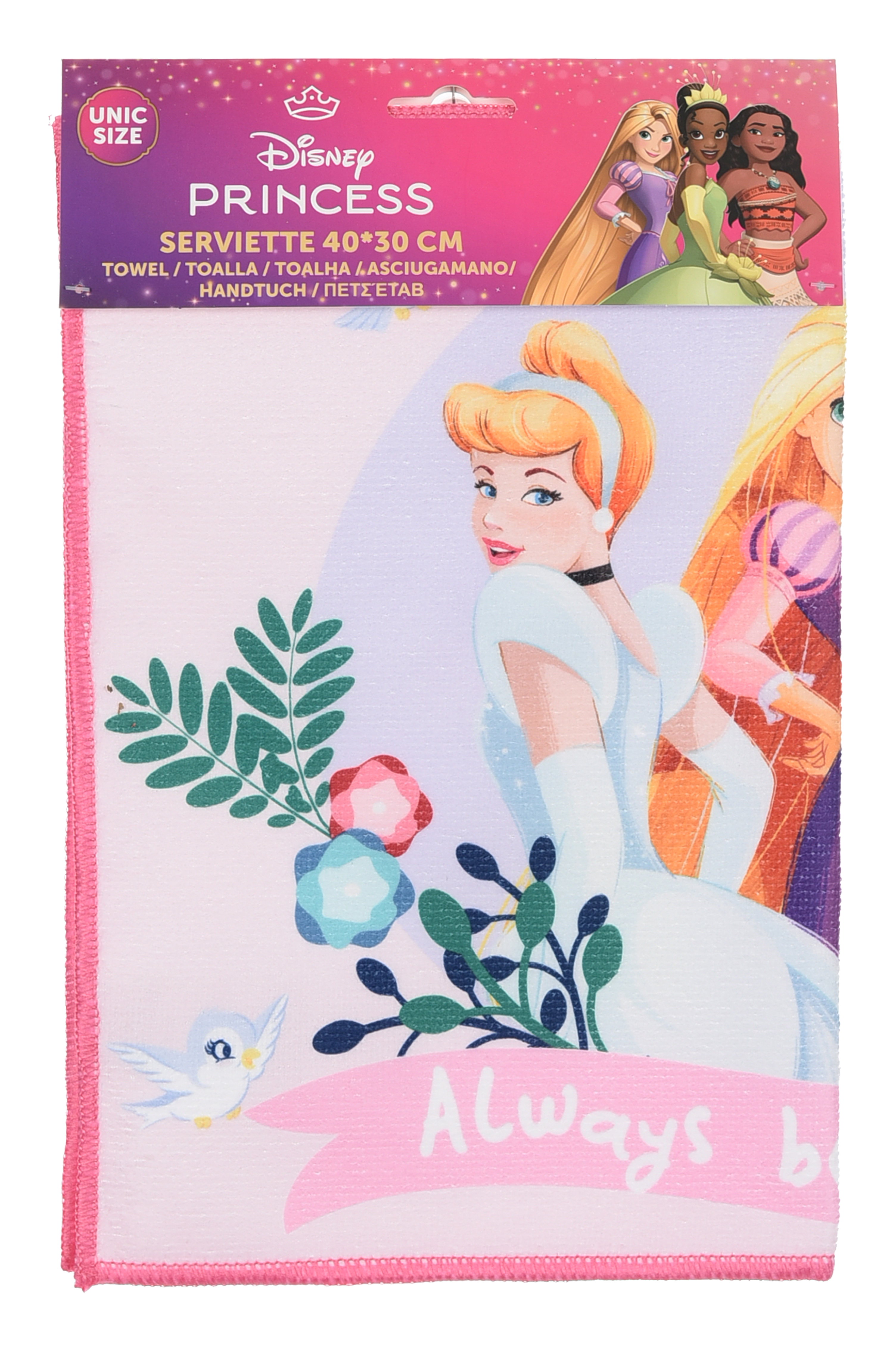 Tovaglietta Principesse DISNEY in Tessuto da Colazione Pranzo 40x30 CM - Ez18049