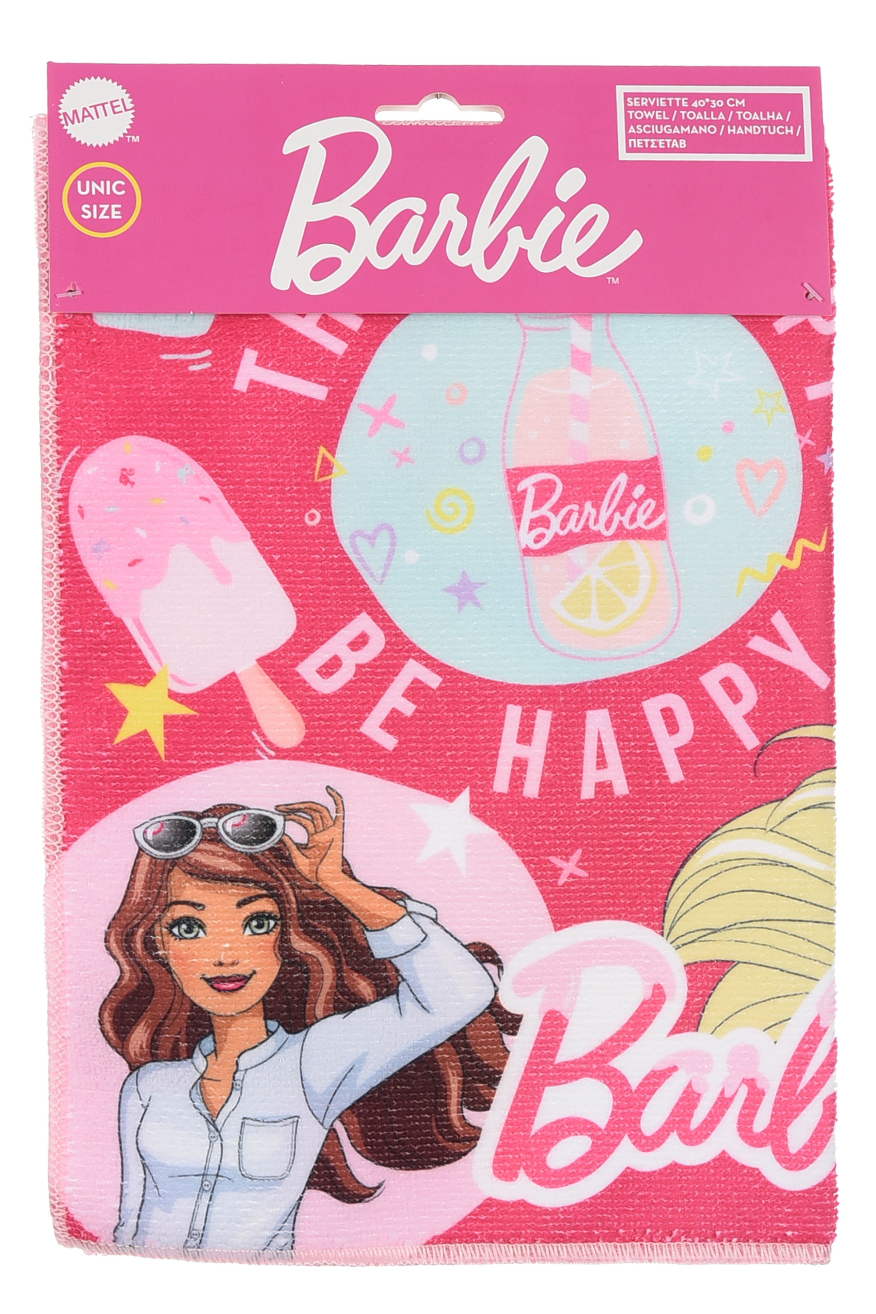 Tovaglietta Barbie Mattel in Tessuto da Colazione Pranzo 40x30 CM - Ez18024