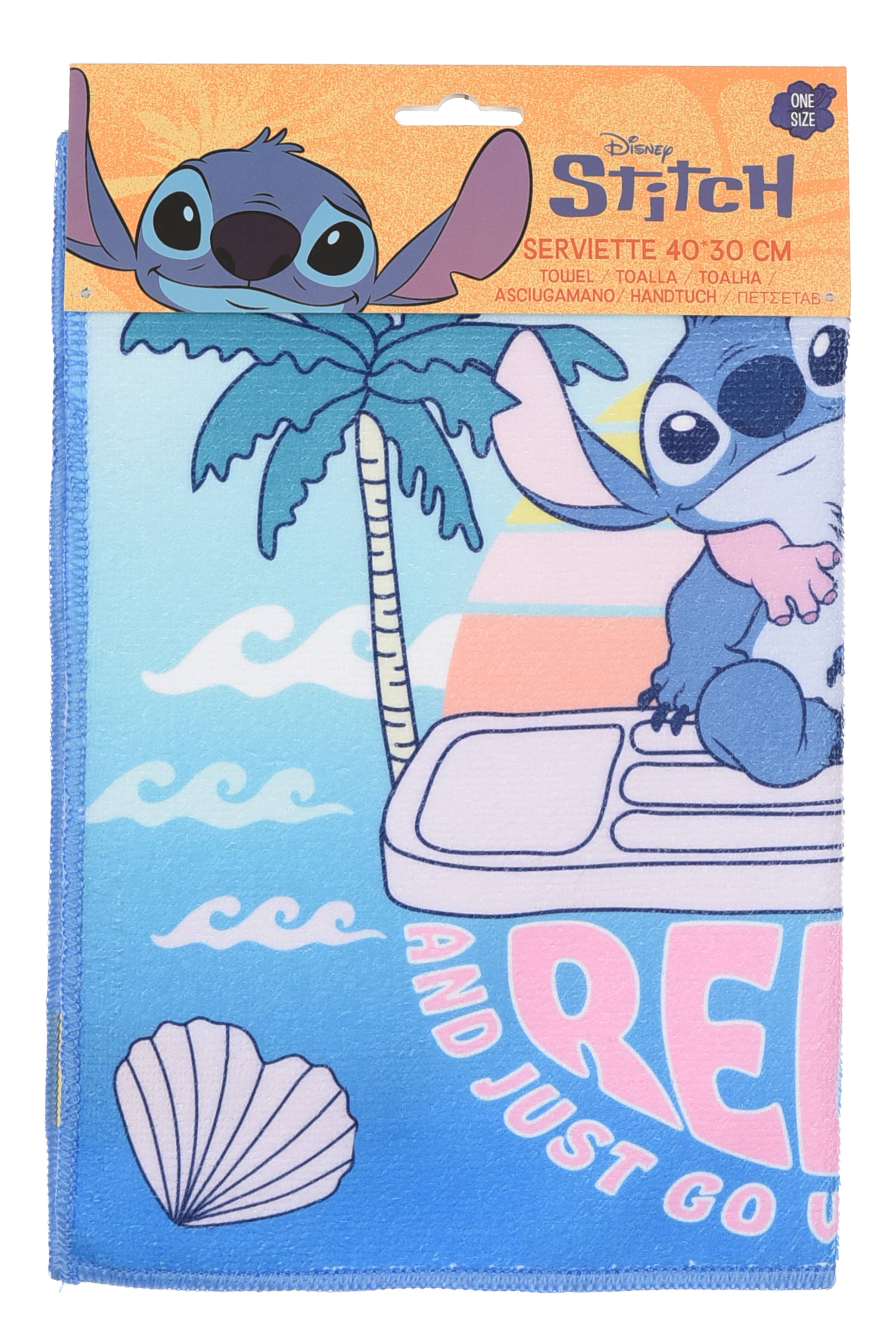 Tovaglietta Stitch DISNEY in Tessuto da Colazione Pranzo 40x30 CM - Ez18078