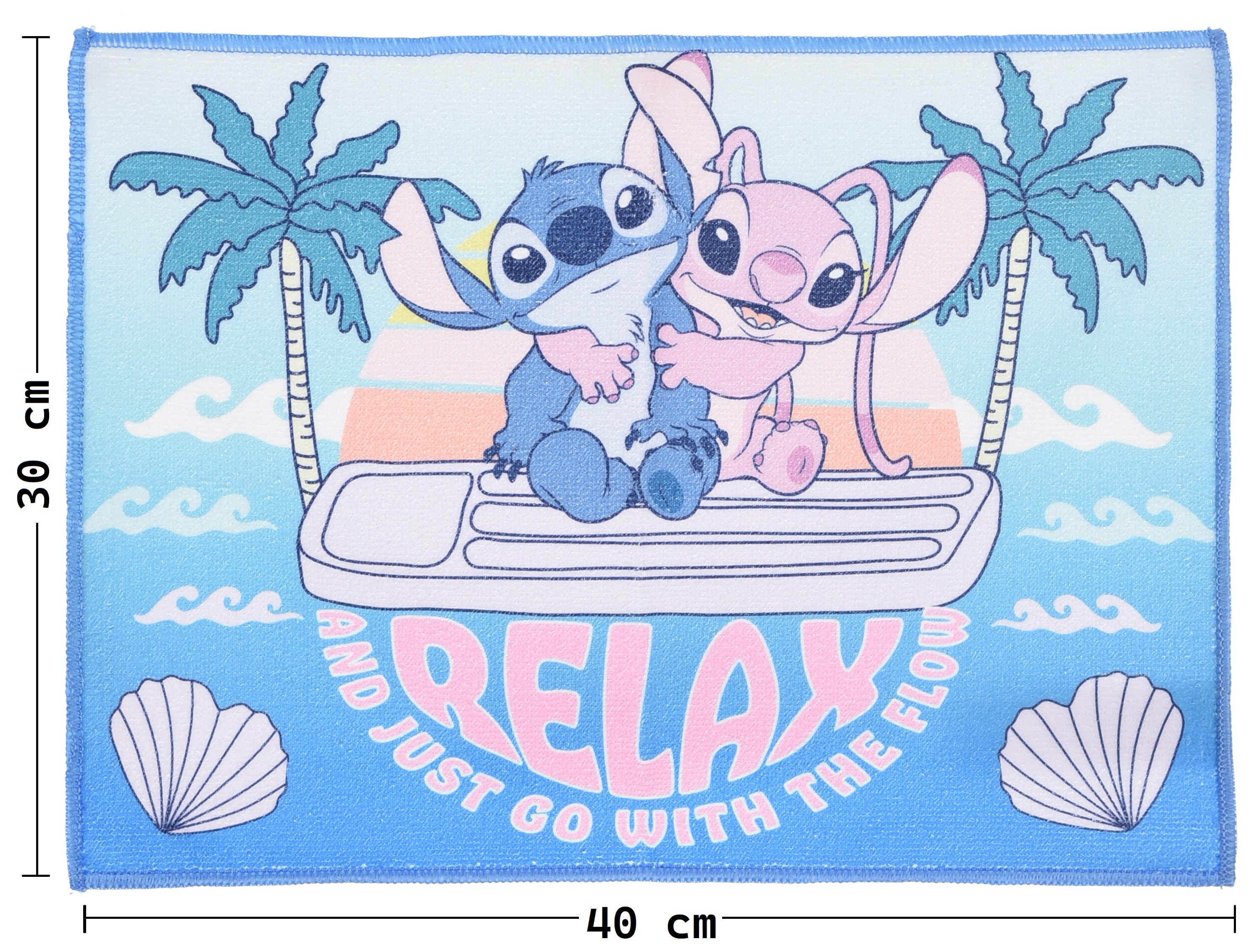Tovaglietta Stitch DISNEY in Tessuto da Colazione Pranzo 40x30 CM - Ez18078
