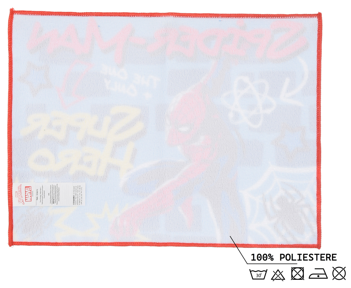 Tovaglietta Spiderman MARVEL in Tessuto da Colazione Pranzo 40x30 CM - Ez18171