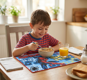 Tovaglietta Spiderman MARVEL in Tessuto da Colazione Pranzo 40x30 CM - Ez18171