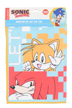 Tovaglietta Sonic Knuckles Tails in Tessuto da Colazione Pranzo 40x30 CM - Ez18144