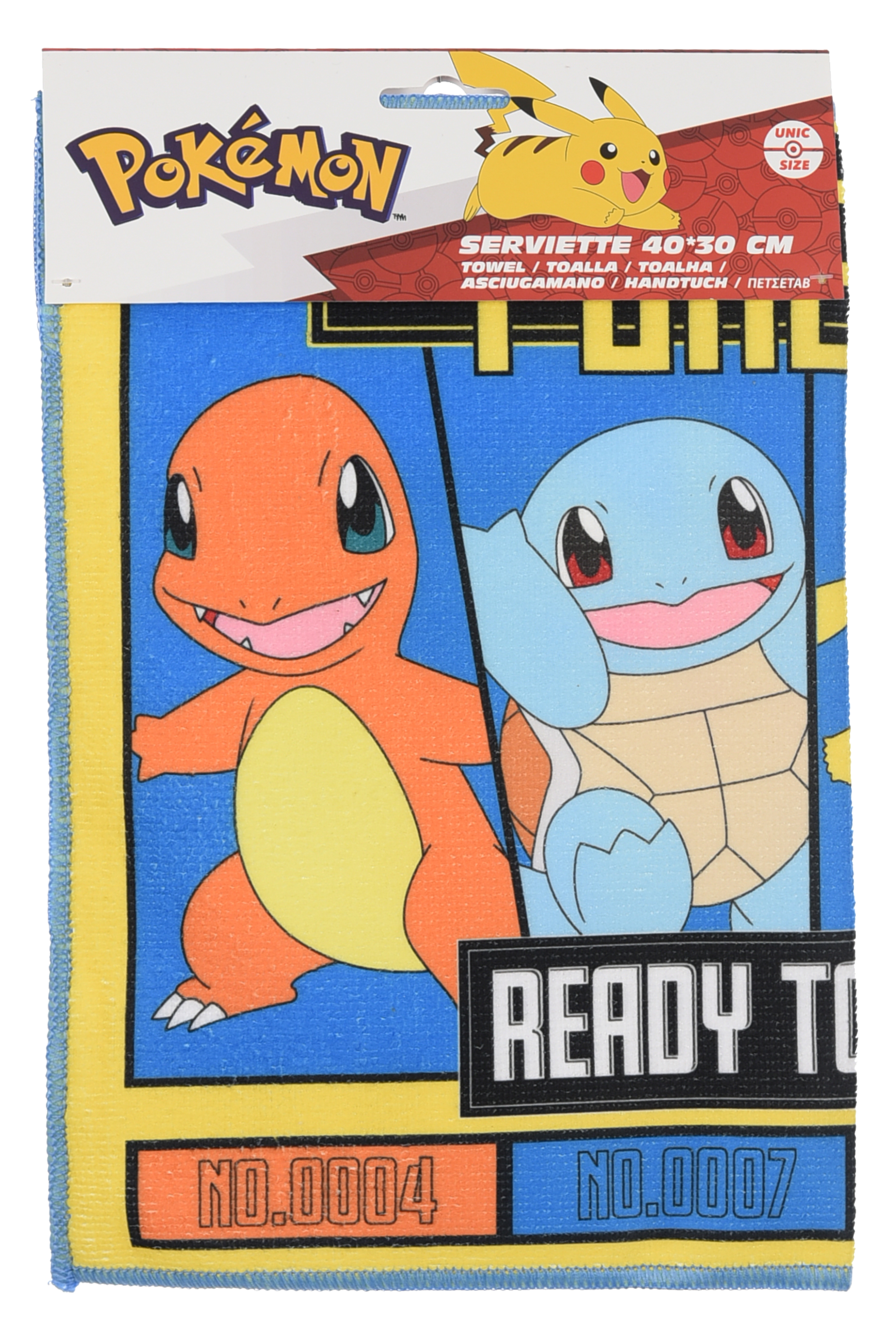Tovaglietta Pokemon Pikachu in Tessuto da Colazione Pranzo 40x30 CM - Ez18140