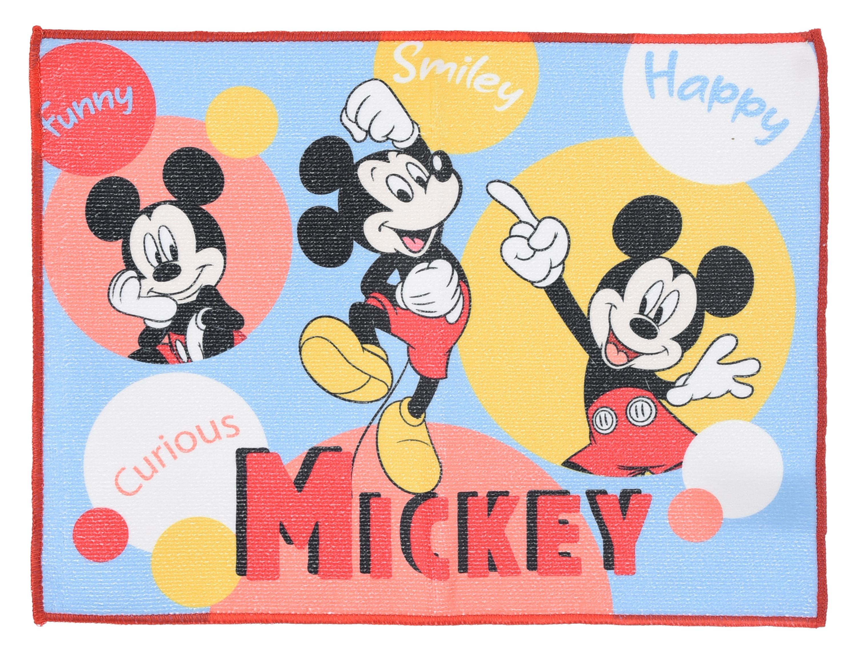 Tovaglietta Topolino DISNEY in Tessuto da Colazione Pranzo 40x30 CM - Ez18159