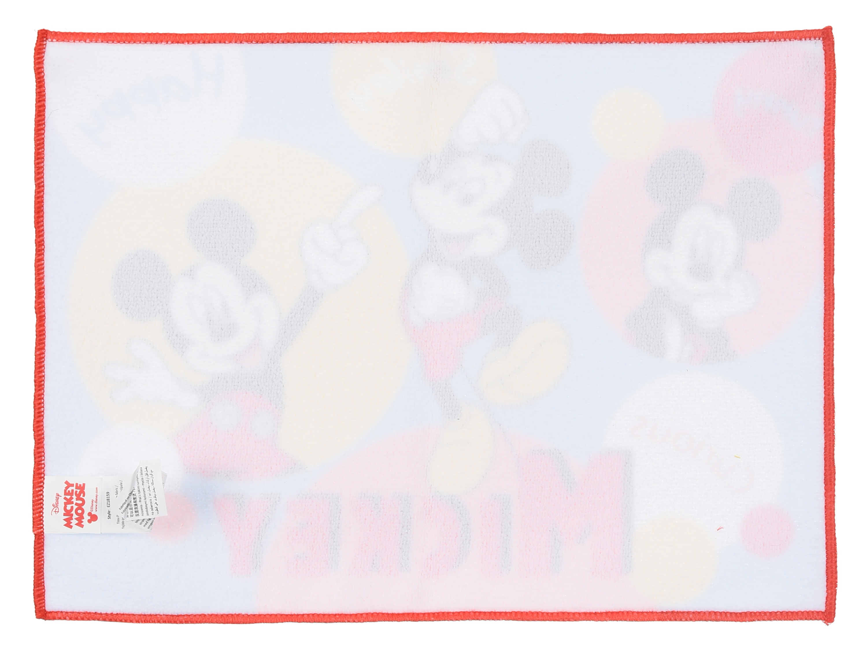 Tovaglietta Topolino DISNEY in Tessuto da Colazione Pranzo 40x30 CM - Ez18159