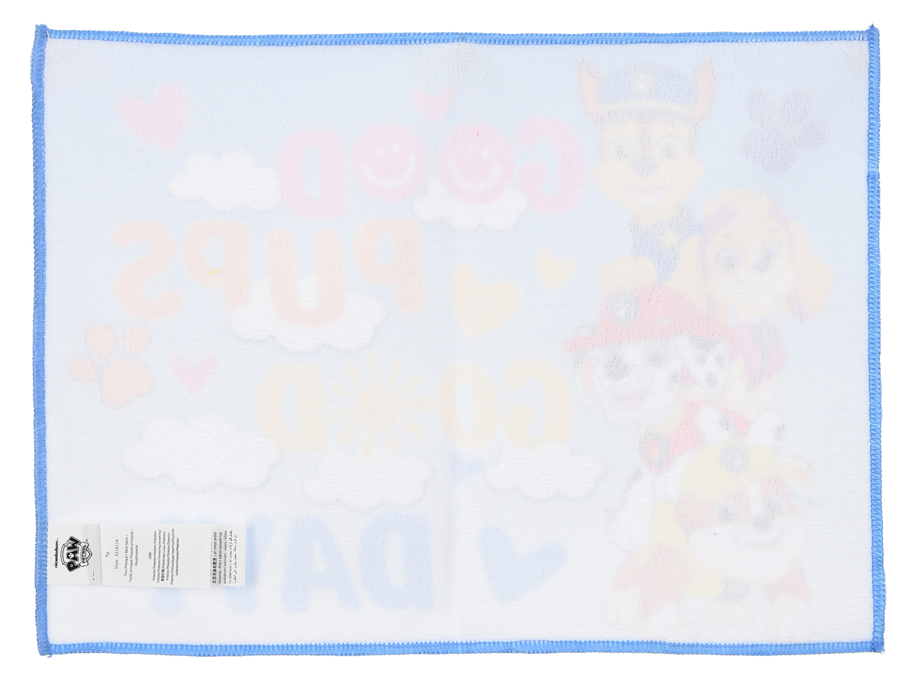 Tovaglietta Paw Patrol in Tessuto da Colazione Pranzo 40x30 CM - Ez18124