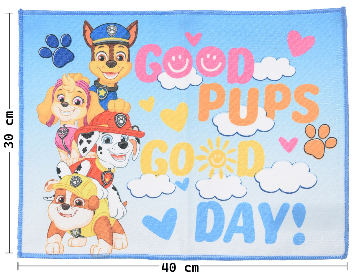 Tovaglietta Paw Patrol in Tessuto da Colazione Pranzo 40x30 CM - Ez18124