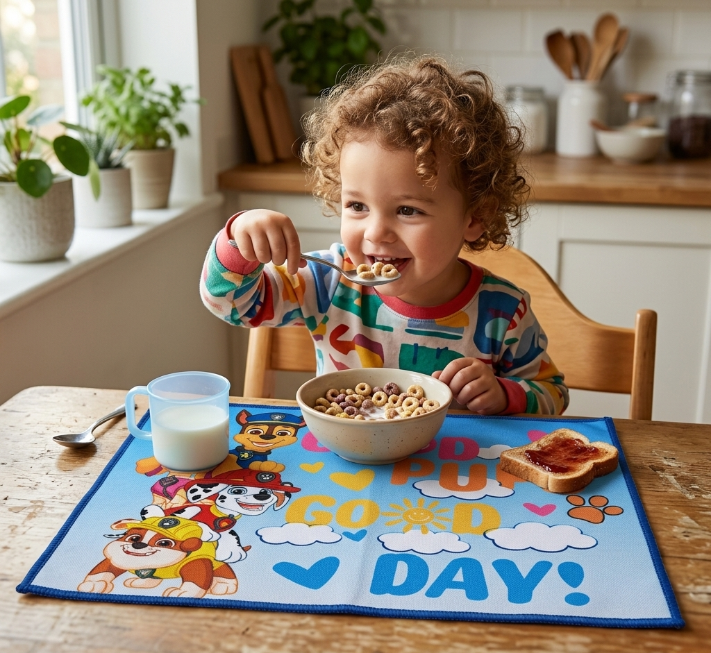 Tovaglietta Paw Patrol in Tessuto da Colazione Pranzo 40x30 CM - Ez18124