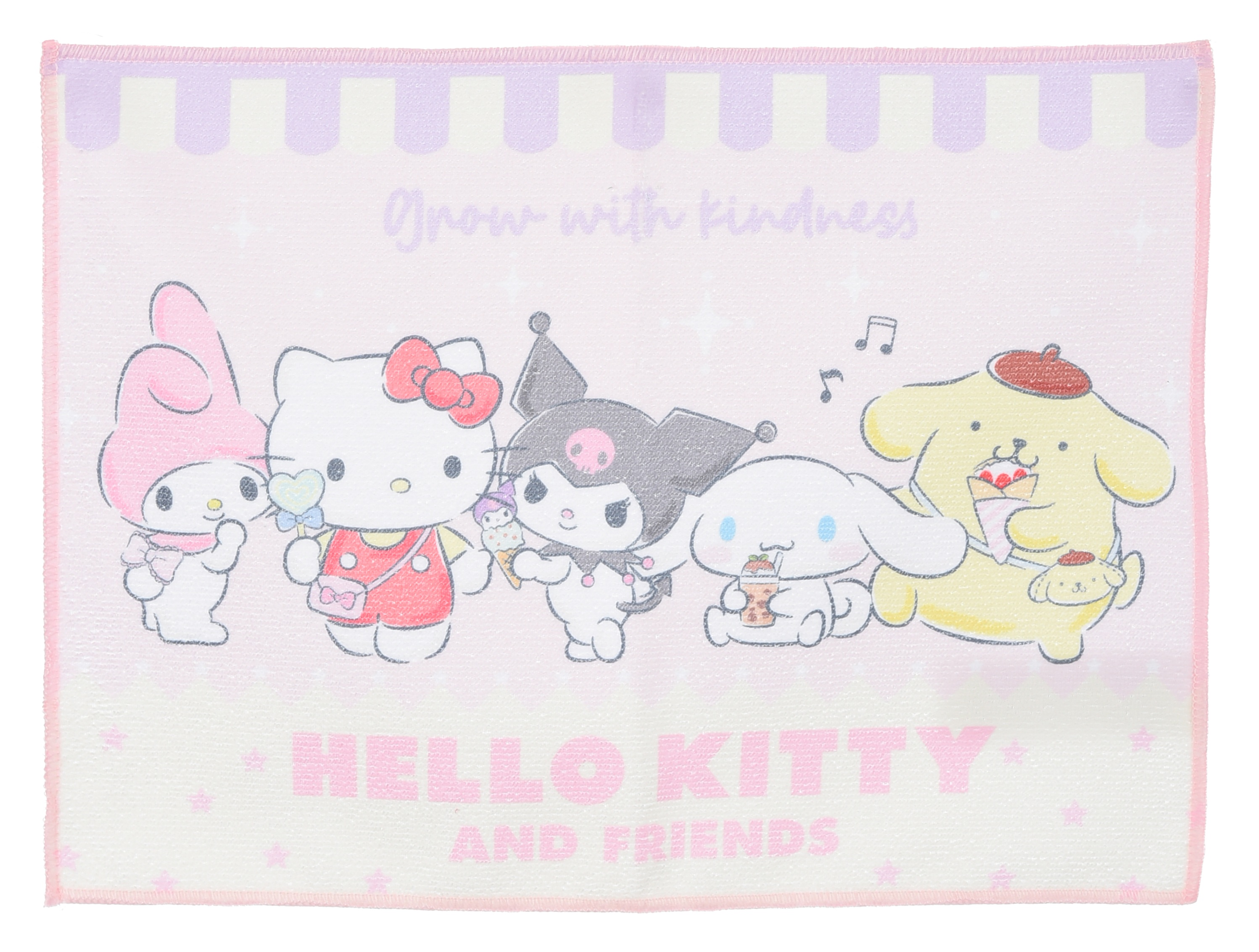 Tovaglietta Hello Kitty and Friends in Tessuto da Colazione Pranzo 40x30 CM - Ez18242