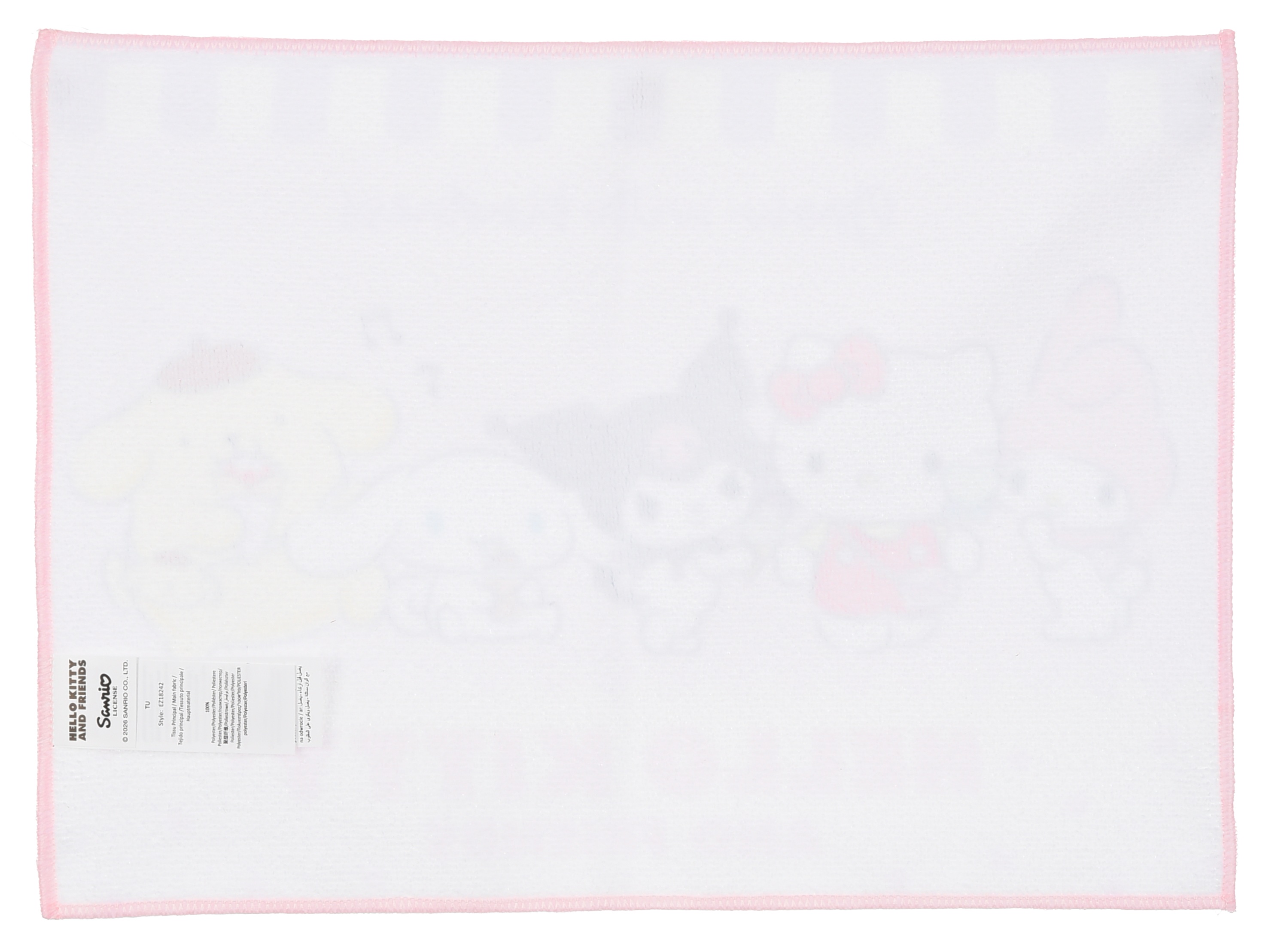 Tovaglietta Hello Kitty and Friends in Tessuto da Colazione Pranzo 40x30 CM - Ez18242