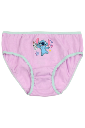 Mutandine Set 3 Pezzi Stitch DISNEY Slip in Cotone in Scatola 3/8 Anni- Ez30052