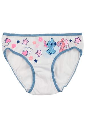 Mutandine Set 3 Pezzi Stitch DISNEY Slip in Cotone in Scatola 3/8 Anni- Ez30052