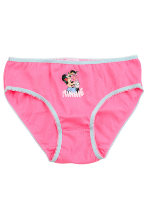 Mutandine Set 3 Pezzi Minnie DISNEY Slip in Cotone in Scatola 3/8 Anni- Ez30029