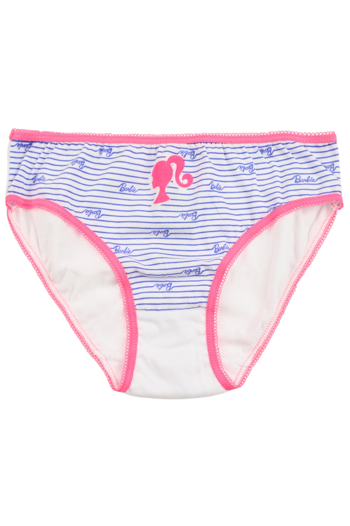 Mutandine Set 3 Pezzi Barbie Mattel Slip in Cotone in Scatola 4/10 Anni- Ez30006