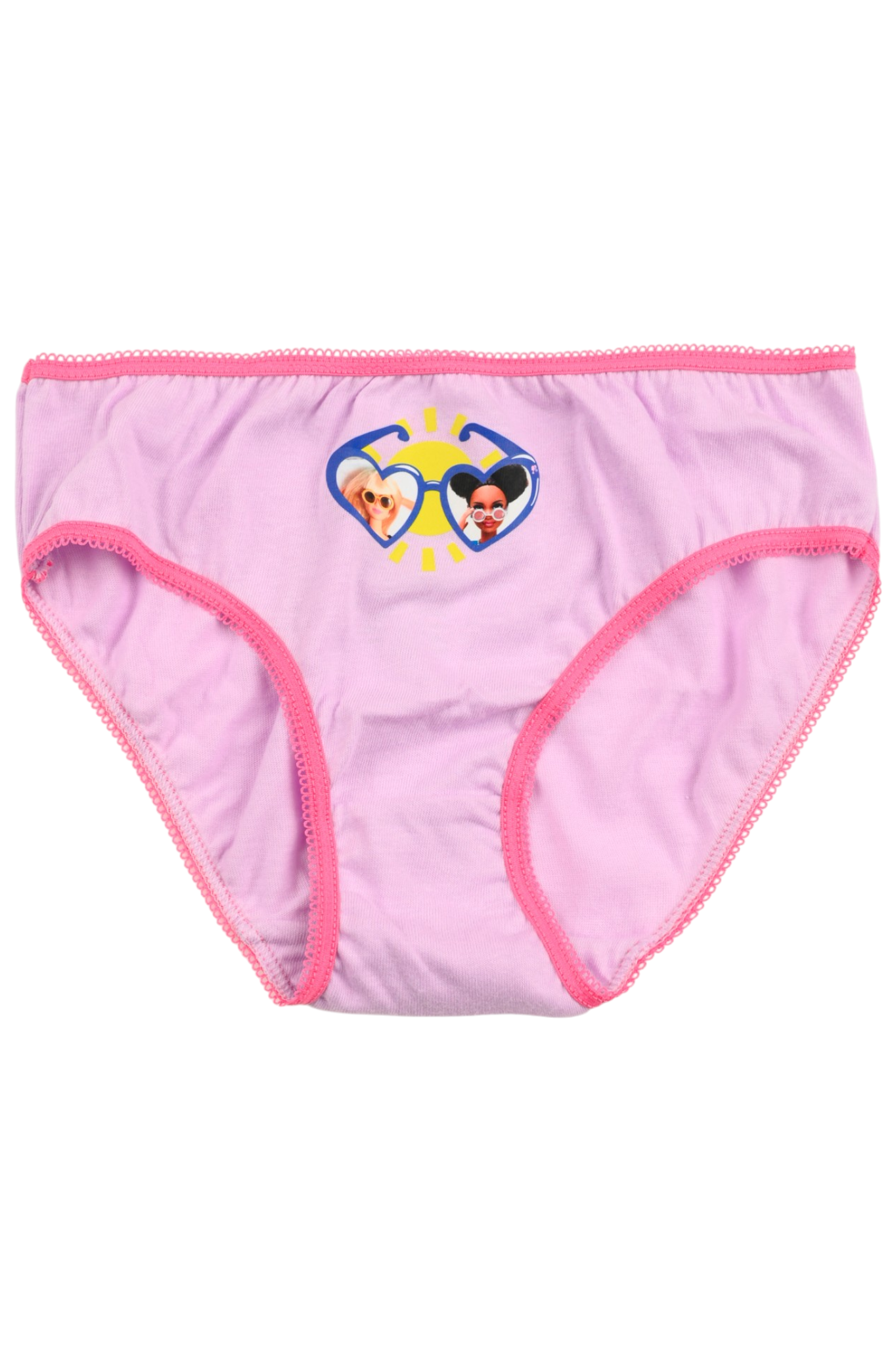 Mutandine Set 3 Pezzi Barbie Mattel Slip in Cotone in Scatola 4/10 Anni- Ez30006