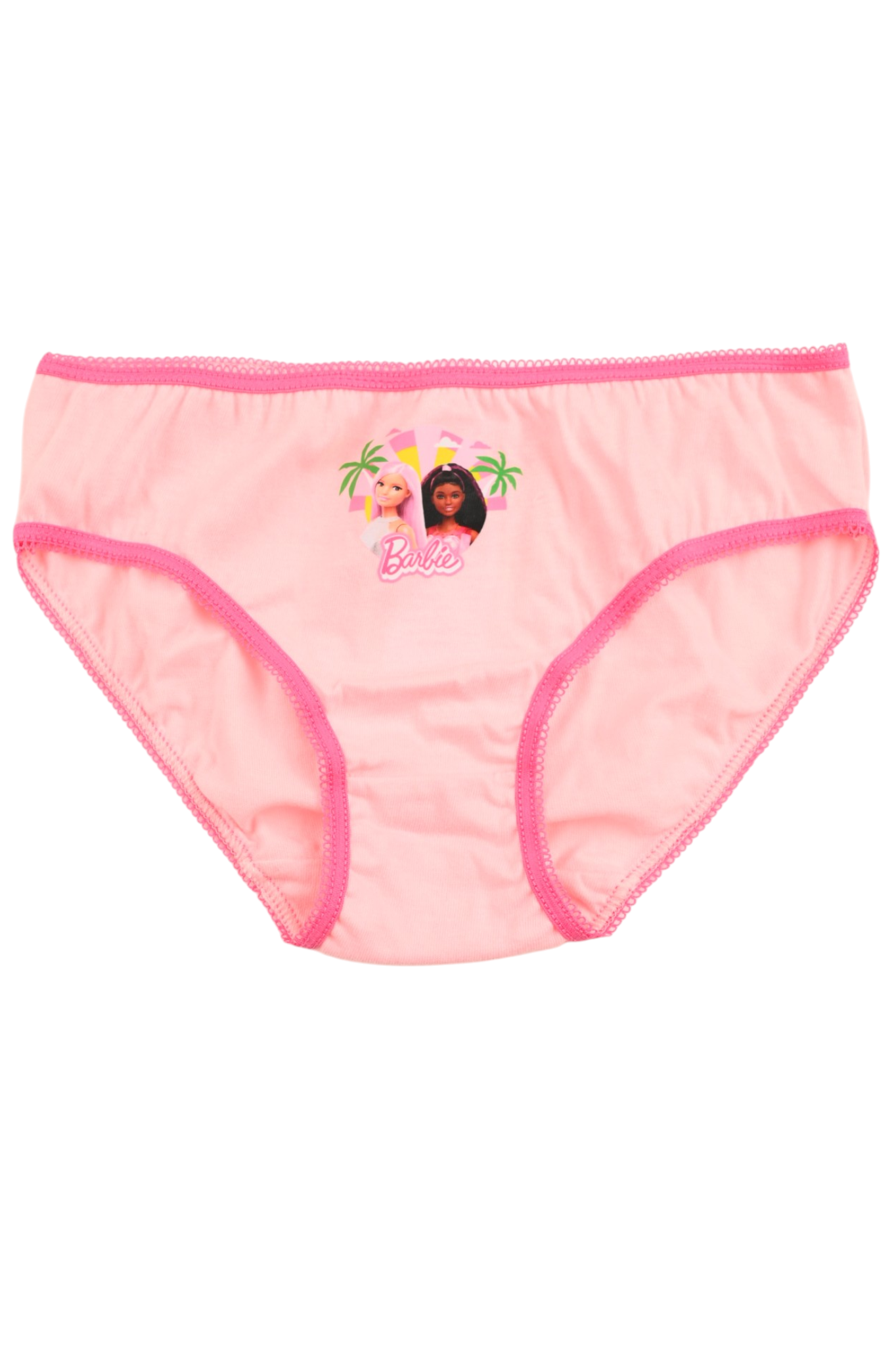Mutandine Set 3 Pezzi Barbie Mattel Slip in Cotone in Scatola 4/10 Anni- Ez30006